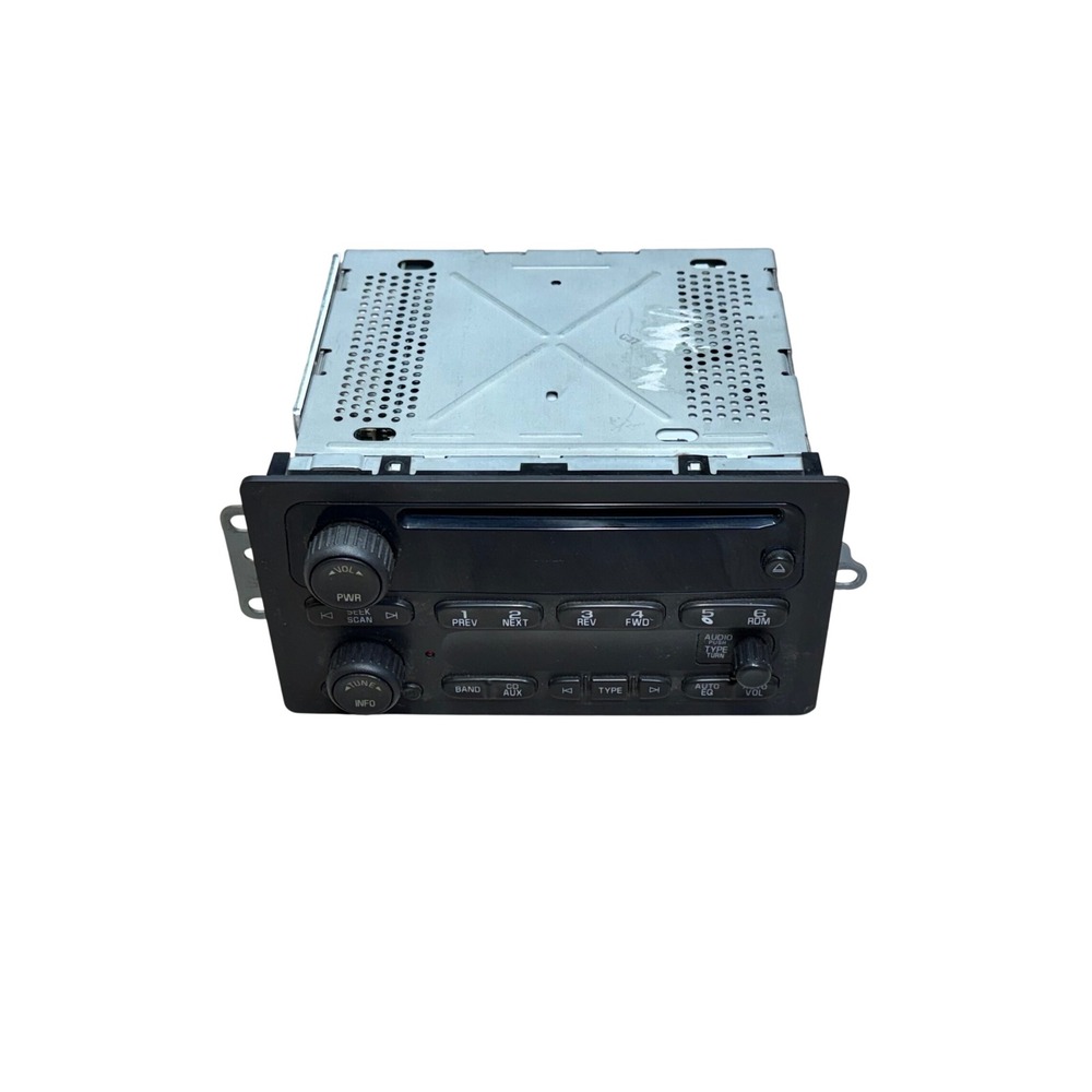 Delphi Delco GM OEM AM/FM CD Player Radio Head Unit 15850275 28043565 Black